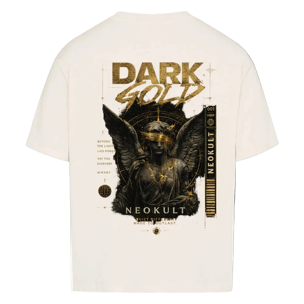DARK GOLD Oversized T-Shirt | Premium Heavyweight Streetwear